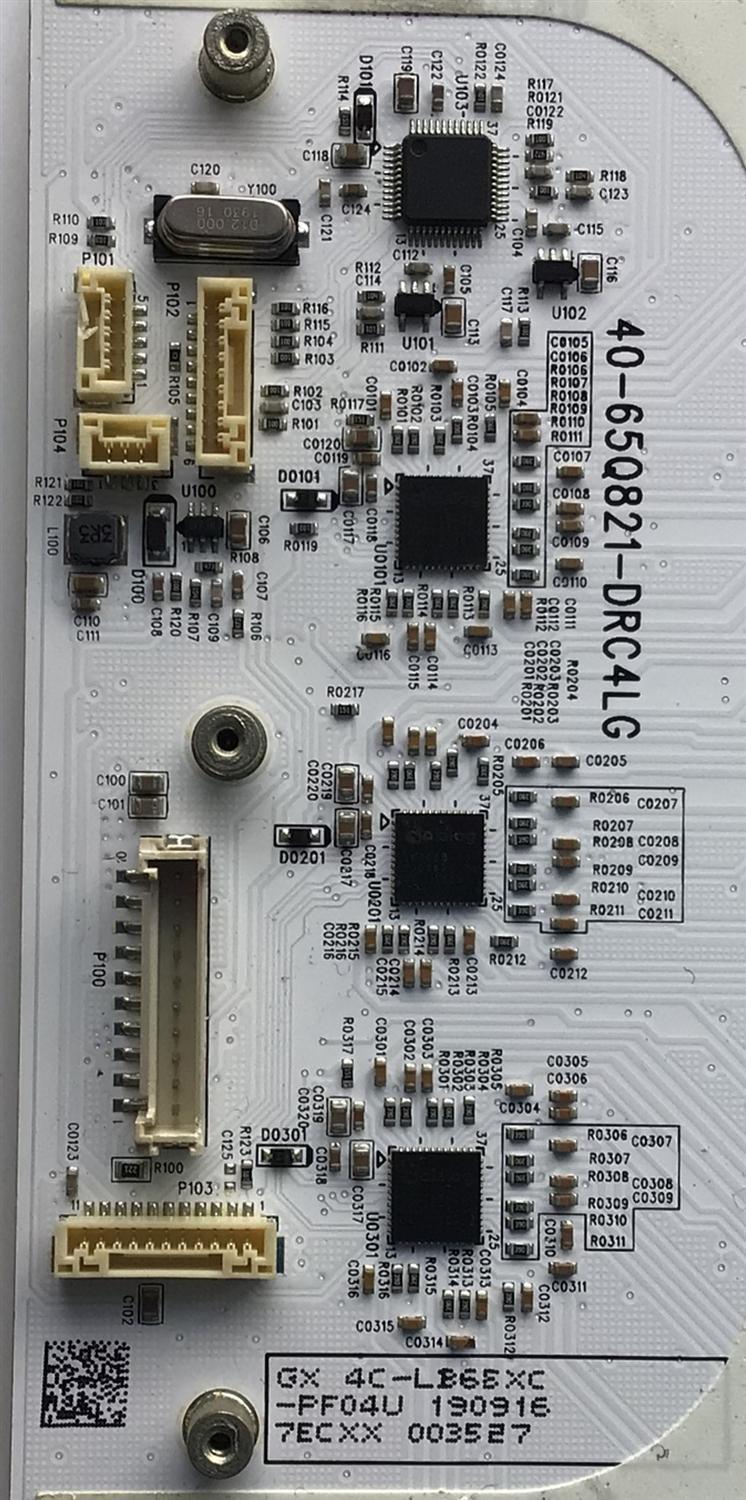 KIT DE LED'S PARA TV TCL ((INCOMPLETO SOLO 9 PIEZAS)) / NUMERO DE PARTE 40-65Q82-DRC4LG / GX 4C-LB65XB-PF04U / GX 4C-LB65XA-PF04U / GX 4C-LB65XC-PF04U / 190916 / PANEL LVU650NDBL / MODELO 65Q825 - Imagen 2
